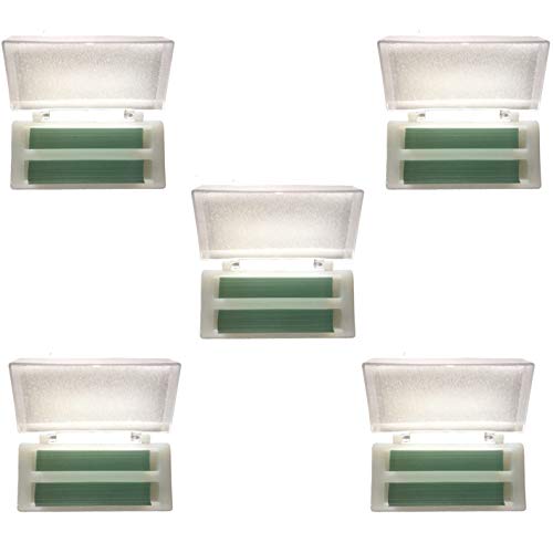 MUHWA Mikroskop-Glasabdeckung, vorgereinigt, 24 mm x 50 mm, 5 Boxen x 100 Stück/Box MUHWA Mikroskop-Glasabdeckung, vorgereinigt, 24 mm x 50 mm, 5 Boxen x 100 Stück/Box von MUHWA