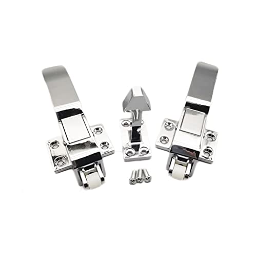 Cold storage industrial door handle,Commercial Refrigerator Door Lock Single Double Hook Activity Hook Refrigerator Door Drying Oven Temperate Box Transfer Window Accessories(Adjust the Structure) von MUIDSEN