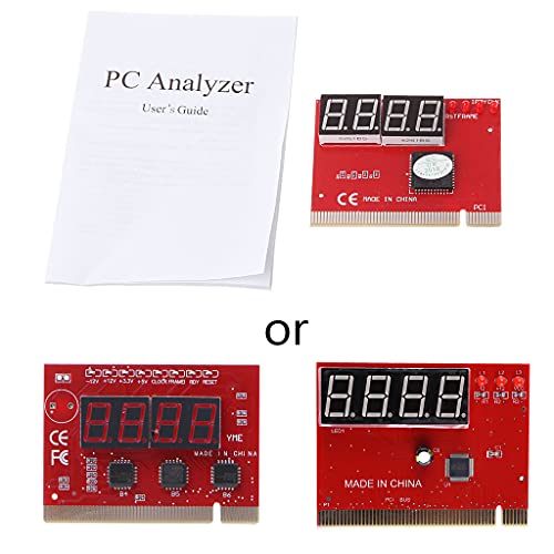 4-stelliges LCD-Display, PC-Analysegerät, Diagnosepostkarte, Motherboard-Tester mit LED für ISA PCI Bus Mian Board Ryzen 5 3600 Prozessor 6c/12t 4-stelliges LCD-Display, PC-Analysegerät, Diagnosepostkarte, Motherboard-Tester mit LED für ISA PCI Bus Mian Board Ryzen 5 3600 Prozessor 6c/12t von MULAIDI