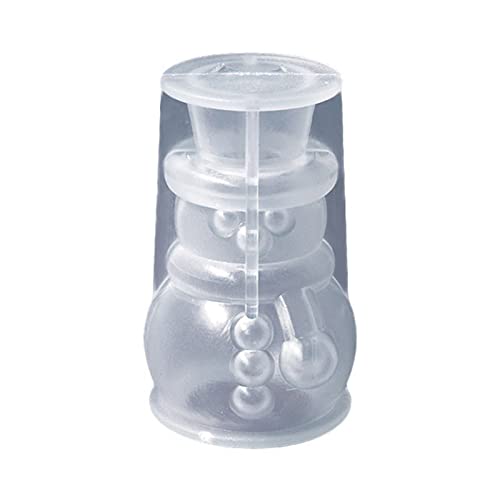 DIY Schneemann Form Weihnachtsbaum Silikonform Fondant Schokolade Formen für Tischdekor Weihnachtsbaum Silikonformen Schneemann Harz Formen DIY Dekorationen von MULAIDI