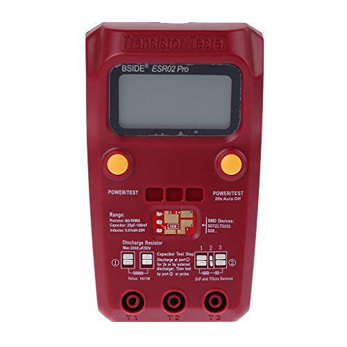 ESR02 Digitaler Transistor-Tester Kapazität Induktivität Widerstand für Messgerät Multimeter Komponente Messen Transistor-Tester Diode Triode Kondensator Widerstand Induktor Transistor ESR02 Digitaler Transistor-Tester Kapazität Induktivität Widerstand für Messgerät Multimeter Komponente Messen Transistor-Tester Diode Triode Kondensator Widerstand Induktor Transistor von MULAIDI