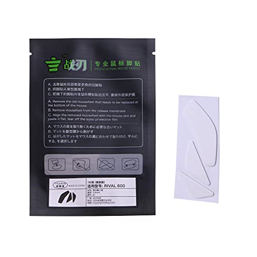 1Pack Professionelle Maus Skates Aufkleber Maus Füße Pad Gleitet Rand Ersatz Für Steel Serie Rival 600 Maus Rival 600 Maus Füße 1Pack Professionelle Maus Skates Aufkleber Maus Füße Pad Gleitet Rand Ersatz Für Steel Serie Rival 600 Maus Rival 600 Maus Füße von MULAIDI