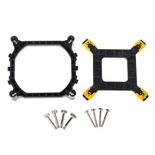 MULAIDI Desktop Computer CPU Lüfter Halterung Basis Backplate Kit Für 115X/1366/2011 Sockel Guards Schutz Getriebe Set von MULAIDI