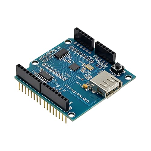 MULAIDI USB Host Shield Unterstützt ADK Und Mit USB Host Funktion Für Arduin 2560. USB Host Shield Für Arduin UNO – ADK Unterstützt Androids ADK – Duemilanove 2560 DIY Elektronikmodul – Platine MULAIDI USB Host Shield Unterstützt ADK Und Mit USB Host Funktion Für Arduin 2560. USB Host Shield Für Arduin UNO – ADK Unterstützt Androids ADK – Duemilanove 2560 DIY Elektronikmodul – Platine von MULAIDI