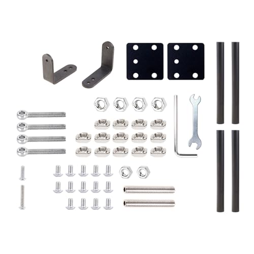 MULAIDI Upgrade Teile 2020 Stützstangen Set Aluminiumlegierung Spurstange Ufor 3 3S Ender-3 von MULAIDI