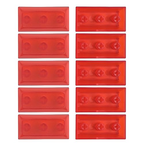 Personalisierte Blanko-Tastenkappen, Ersatz für mechanische Tastaturen, DSA-Tastenkappen, Rohlinge, 10 Stück 2U Höhe, Tastaturzubehör, Gaming-Tastatur-Zubehör, anpassbare Tastenkappe, von MULAIDI