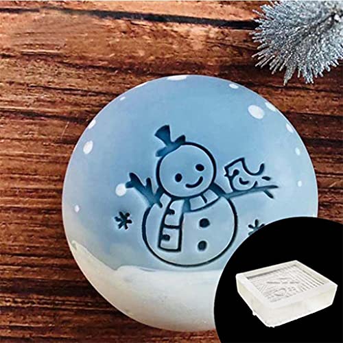 Transparenter Seifenstempel aus Acryl, natürlich, handgefertigt, Seifenstempel, Weihnachtsfeier für kreative Ornamente, Epoxidharz, Kapitel, Acryl, personalisierte Seifenherstellung, Stempel, Prägung von MULAIDI