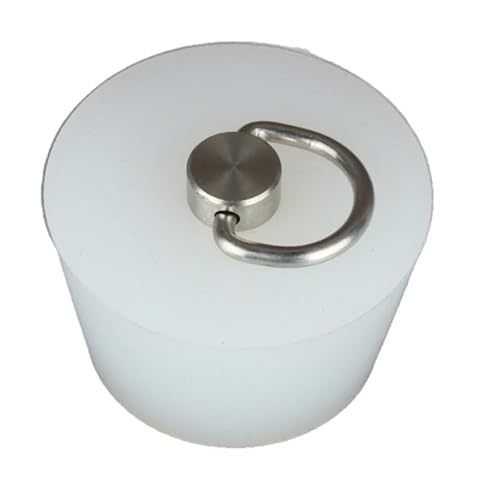1 Stück Silikonkautschuk Konischer Dichtungsstopfen Silikon-Waschbeckenstopfen Abdichtung konischer Gummistopfen mit Stahl-D-Form-Griff(42x53x32mm) von MULANGDI