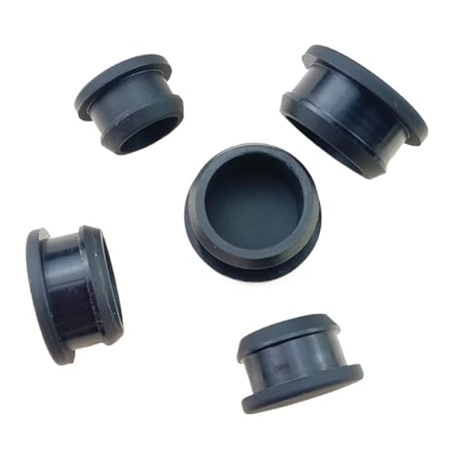 10 teile/satz Schwarz 2mm-60mm Silikon Gummi Snap-on Blinding Bohrung Stopfen Loch Stopper Runde Rohr Rohr end Kappen Abdichtung Staub-proof Wasserdichte Stecker(A12mm) von MULANGDI