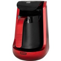 Mulex - 1L 600W Elektrischer Mokkakocher Mokkakanne Espressokocher 4 Tassen Rot von MULEX