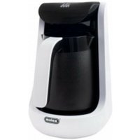 Mulex - 1L 600W Elektrischer Mokkakocher Mokkakanne Espressokocher 4 Tassen Weiß von MULEX