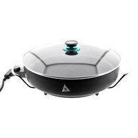 Pizza Pan Pfanne Ø40cm 1500W Multifunktionspfanne Grillpfanne Antihaftbeschichtet Ø40/7cm Guss Pizza Pan Pfanne Ø40cm 1500W Multifunktionspfanne Grillpfanne Antihaftbeschichtet Ø40/7cm Guss von MULEX