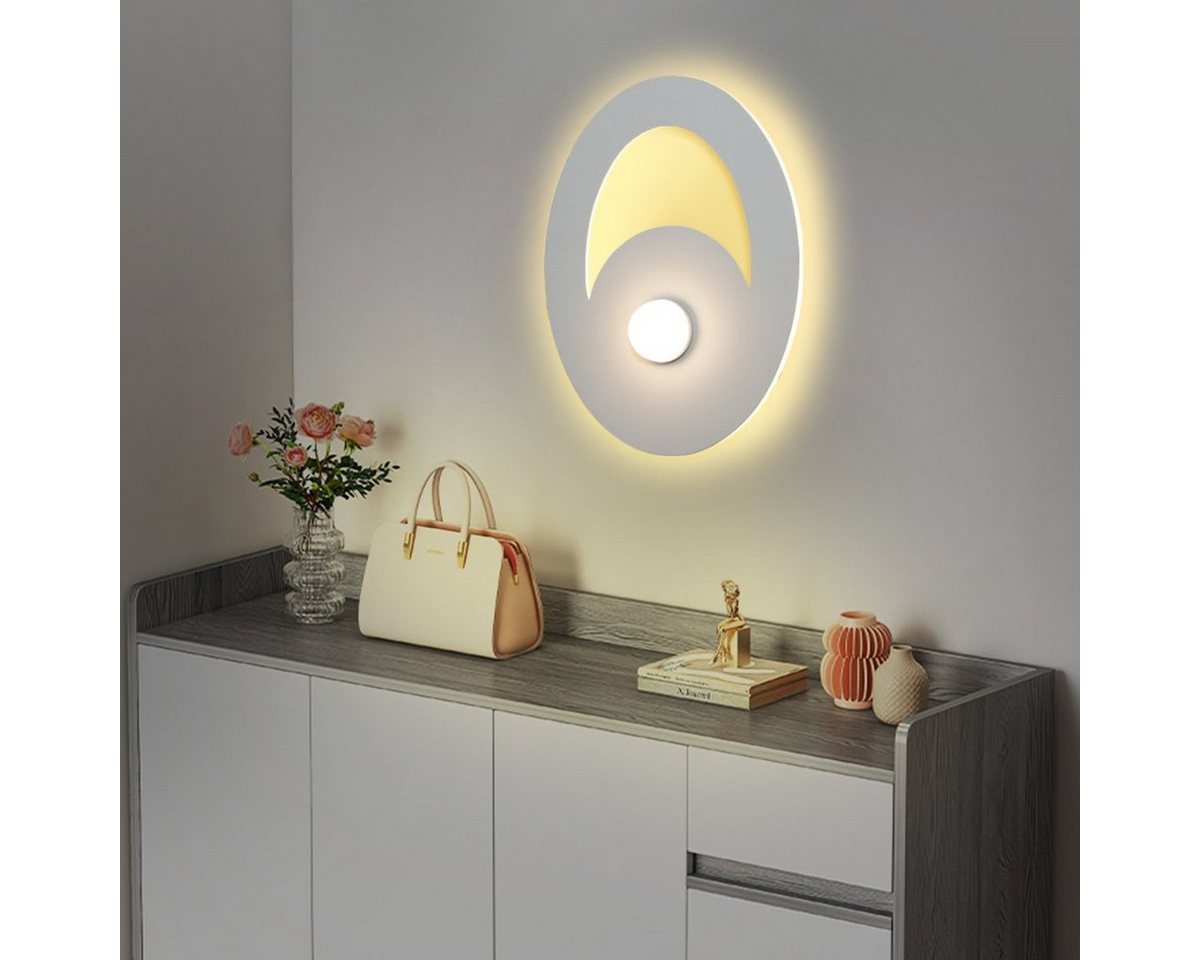 MULISOFT LED Wandleuchte 13W, LED Wandbeleuchtung Innen Modern Wandlampe für Wohnzimmer Treppenhaus von MULISOFT