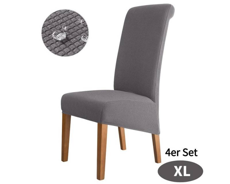 Simloveve Sitzflächenhusse Universal Stuhlbezug Stretch Stuhl hussen Hochwertiger Stretchstoff, Stretch-Stuhlhussen, abnehmbar, waschbar,4er-set von Simloveve