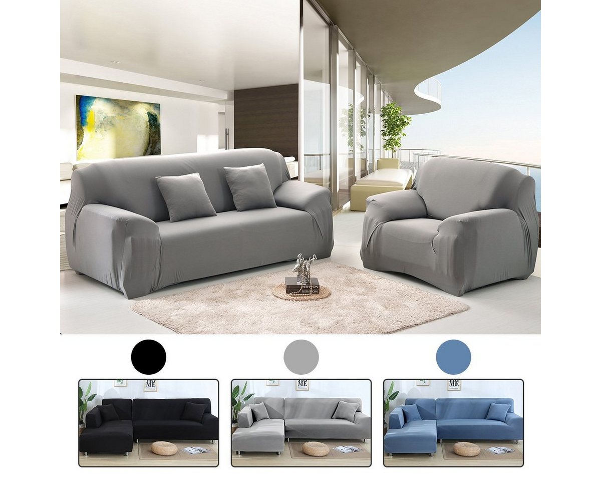 Sofahusse Sofabezug Sofa Überwürfe Stretch Waschbar Universal, MULISOFT, Couchbezug für Wohnzimmer Protector für Hunde Haustiere von MULISOFT