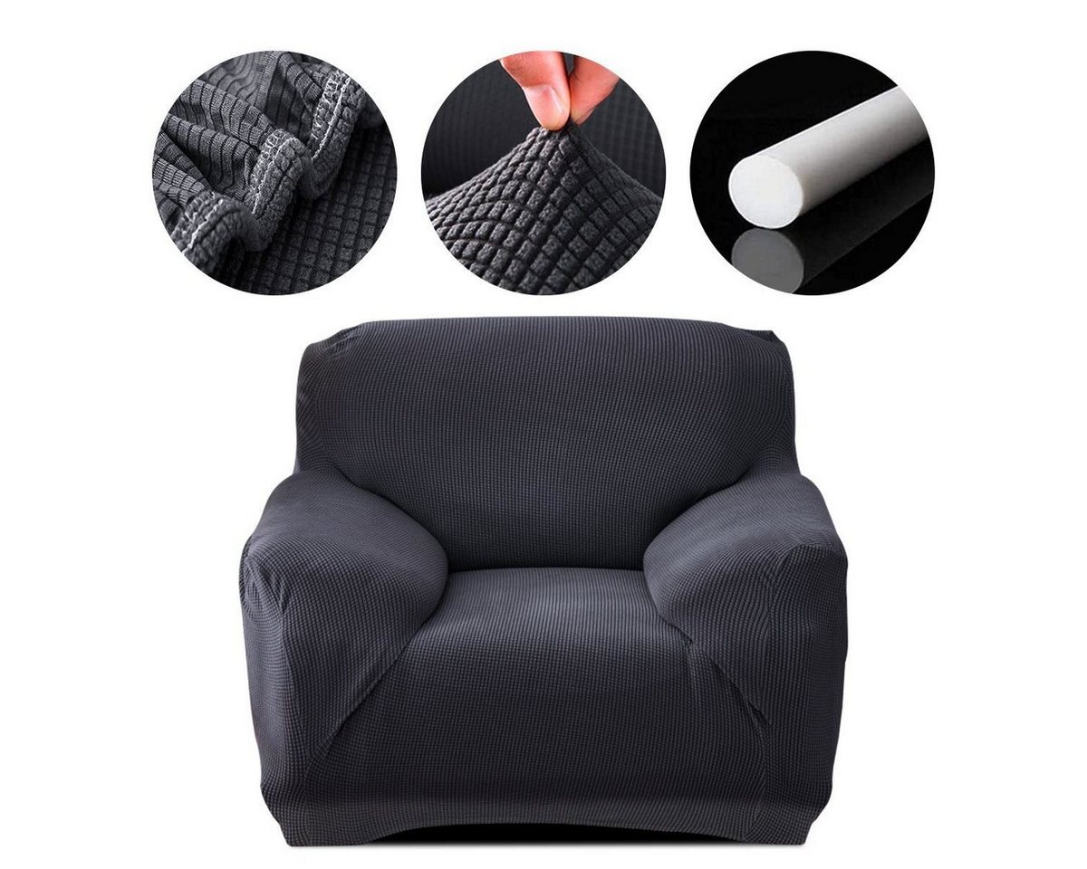 Sofahusse Sofahusse Stretch Sofa Abdeckung mit Elastische, MULISOFT, Sofabezug 1/2/3/4 Sitzer Stretch Schonbezug Couchbezug von MULISOFT