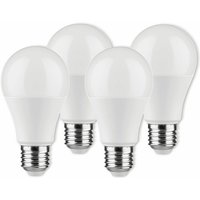 MÜLLER-LICHT LED-Lampe Birnenform, 400255, E27, EEK: F, 8.5W, 806 lm, 2700 K, matt, 4 Stück von MULLER LICHT