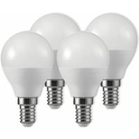 Müller-licht LED-Lampe, Tropfenform, 400257, E14, eek: g, 3 w, 250 lm, 2700 k, matt, 4 Stück von MULLER LICHT
