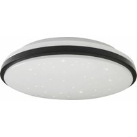 Muller Licht - Müller Licht led Deckenleuchte Sternenhimmel weiß-schwarz ø 32 cm 18 w Deckenleuchte von MULLER LICHT