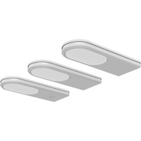 Müller-Licht Leuchtmittel Unterbauleuchte 3er Set led led fest eingebaut 14 w Warmweiß, Kaltweiß, t von MULLER LICHT