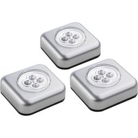 Müller-Licht 400136 Mobile Kleinleuchte 3er Set led Silber von MULLER LICHT