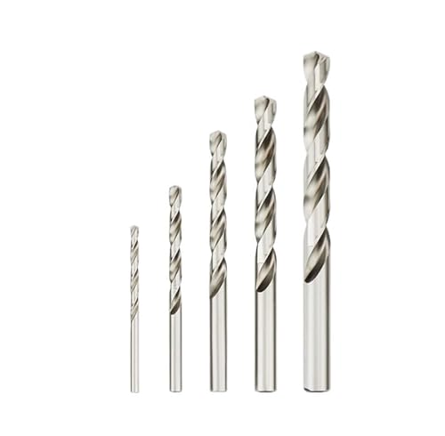 1/10 stücke 1,0-4,5 MM Spiralbohrer HSS M2 Set Zylinderschaft Bohrer Mikrowerkzeuge for Metall Elektrische Bohrer(2.1mm,10PCS) von MULONGOR