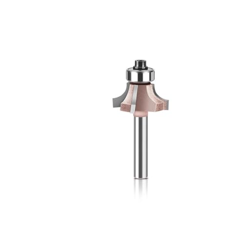 1-2pc 6mm Schaft 4 Flöten Router Bit Set Holzbearbeitung Fräser R1 R1,5 R2 Trimmen Messer kante(2Pcs 6XR1.5 Shank) von MULONGOR
