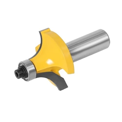 1-7pc 0,5 in 12mm Ecke Runde Über Router Bit Mit Lager for Holz Holzbearbeitung Werkzeug Wolfram hartmetall Fräser Ecke Runde Bit(0.5in X R9.52) von MULONGOR