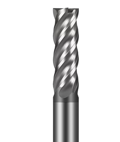 1 Stück 1–20 mm HRC 70 Fräser aus Wolframstahl, U-Nut, Edelstahl, spezieller Schaftfräser aus harter Legierung, Planfräser, CNC-Werkzeug, 4 Nuten, 4 8 12 16 mm(3.5X11XD4X50L) von MULONGOR