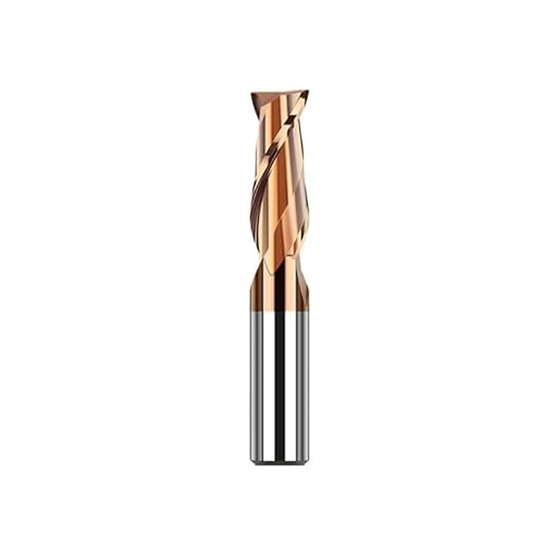 1 Stück D0.6-d6.9 Hartmetall-Schaftfräser HRC55 Schneidwerkzeug Intervall 0,1 mm for CNC-Bearbeitung Flachmetallfräser 2 Flöten Wolframstahl-Fräser(D1.9xD4x50L) von MULONGOR