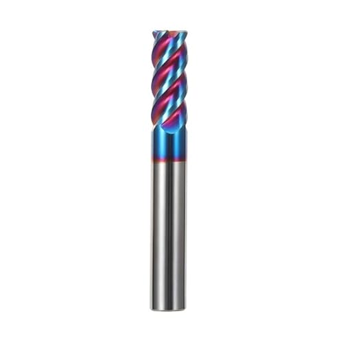 1 stück 1/2/4/6/8/20 mm 4 Flöten HRC66 Hartmetall-schaftfräser Legierung Fräser Beschichtung Wolfram Stahl Bearbeitungs Cutter Werkzeuge CNC Router Bits(5X13XD5X50) von MULONGOR