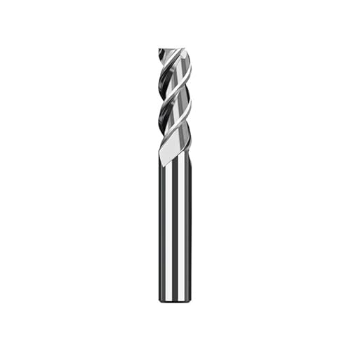 1 stück D0.5-d7 3 Flöten Hartmetallfräser HRC45/55 Wolfram-schaftfräser CNC-Werkzeug for CNC-Werkzeuge Vollhartmetall-Aluminium-Verbundplatte(1pc HRC45 3F,D4xD4x50L) von MULONGOR