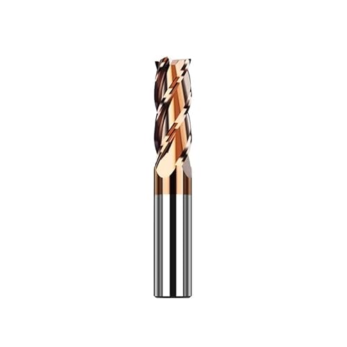 1 stück d7.2-d9.9 Hartmetall-schaftfräser HRC55 Schneidwerkzeug Intervall 0,1 mm for CNC Bearbeitungs Flachmetallfräser 2/4 Flöten Fräser(HRC55 2F,D9.7xD10x75L) von MULONGOR