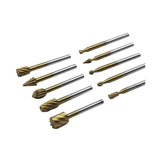 10 stücke HSS Titan Routing Dreh Fräsen Dreh Datei Cutter Holz Carving Geschnitzte Messer Cutter Werkzeuge Zubehör 10 stücke HSS Titan Routing Dreh Fräsen Dreh Datei Cutter Holz Carving Geschnitzte Messer Cutter Werkzeuge Zubehör von MULONGOR