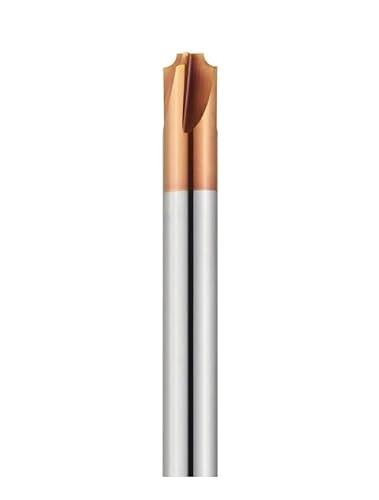1PC R0.5-R6 Wolframkarbid-Radius-Eckenrundungsfräser Schaftfräser CNC-Werkzeug Inneres R Anfasen Außenradien Viertelkreis-Fräser(Coated 4F,R6xD14x75L) von MULONGOR
