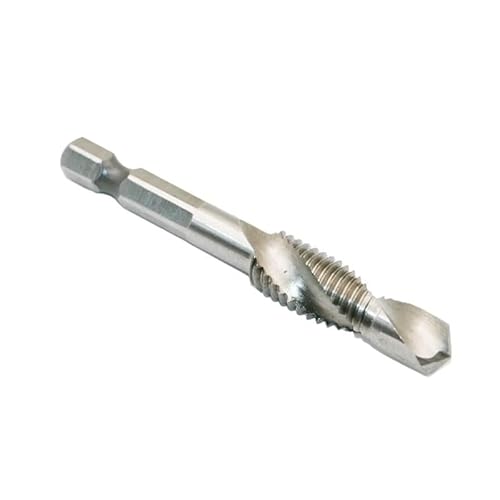 1PC SM3-M10 Verbund Tap Bohrer Gewinde Spiralen Crew Tap 1/4 ''Hex 4341 HSS(1pc M10) von MULONGOR