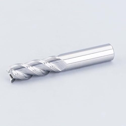 1pc Aluminium Fräser HRC55 3 Flöten CNC R Bullnose Cutter Wolfram Hartmetall Stahl Metall Router Werkzeug Ecke radius Ende Mühle(D6xR1x100x6Dx3F-01) von MULONGOR