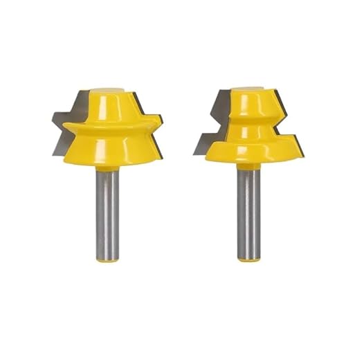 2 Teil/satz 8MM Schaft Fräser Holz Carving 22,5 Grad Schloss Gehrung Zapfen Router Bits Set Kleber Tischlerei Fräser for Holz 2 Teil/satz 8MM Schaft Fräser Holz Carving 22,5 Grad Schloss Gehrung Zapfen Router Bits Set Kleber Tischlerei Fräser for Holz von MULONGOR