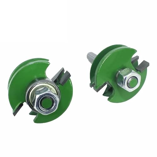 2 stücke 8mm Holm & Schiene Set-Ogee Bit Set Zapfen Messer Holzbearbeitung Cutter Wolfram Hartmetall Fräser for Holz von MULONGOR