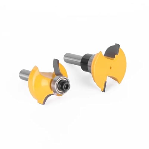2pc Klassische Cove Stile & Schiene Set Router Bit Holz Fräser for Holz Bit Gesicht Mühle Hartmetall Cutter ende Mühle(12.7mm shank) von MULONGOR