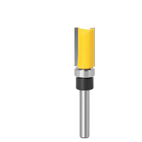 6mm 6,35mm Schaft Vorlage Trim Scharnier Stemmen Router Bit Gerade Trimmer Reinigung Bündig Trim Zapfen Cutter for Holzbearbeitung(6.35mm shank NO3) von MULONGOR