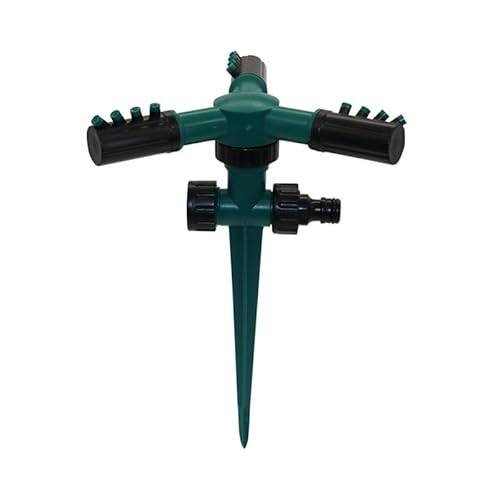 MULONGOR 1Pc 3-Kopf 360 Winkel Rotierenden Sprinkler Mit Unterstützung Stange Garten Rasen Automatische Bewässerung Bewässerung Systeme Sprinkler von MULONGOR