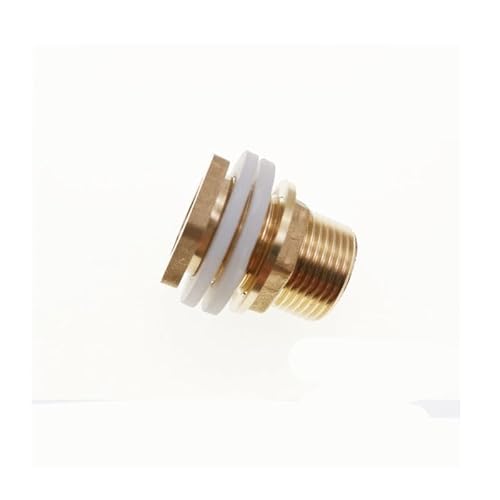 MULONGOR 1Pc Messing 3/4 Umwandlung 1/2 Wasser Tank Anschluss Wasser Turm Aquarium Pool Eimer Mund Wasser Tank Ablauf Verbindung von MULONGOR