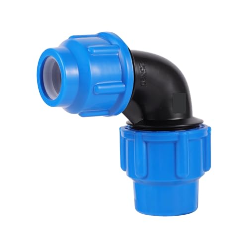 MULONGOR 1pc Kunststoff PE Wasser Rohr Schnell Anschluss 25-20/32-25mm 90 Grad Ellenbogen Reduzierung Schnelle Joint PE PVC Rohr Fitting Bewässerung Liefert(B) von MULONGOR