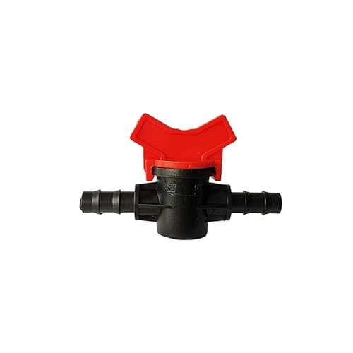MULONGOR 2Pcs Bewässerung System 8/11mm Schlauch Fugen Stecker Garten Bewässerung Wasser Flow Control Ventil Bewässerung Mini Schalter von MULONGOR