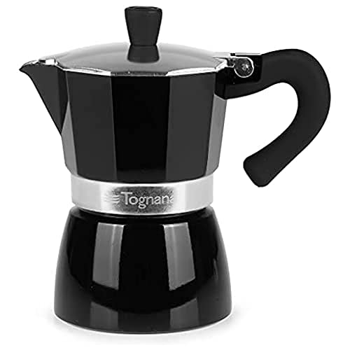 Tognana Coffee Star Black Moka Kaffeebereiter 3 Tassen von Tognana