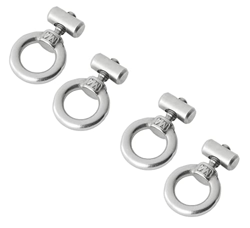 Multibros 4X Endstopper für Kederschiene – Kederstopper Blockierungskit 6-8 mm – Ideal für Markisen, Vorzelte & Planen – Hochwertiger rostfreier Stahl von MULTIBROS