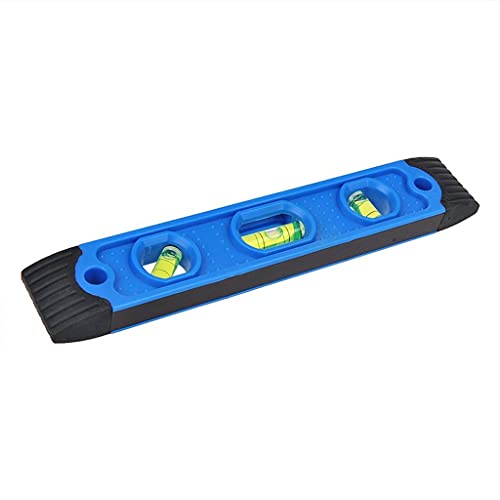 Multibros kleine Wasserwaage Magnetisch 225 mm – Torpedo-Wasserwaage mit 3 Libellen & Magnetstreifen | Präzise für Wohnwagen, Wohnmobil & Handwerk von MULTIBROS