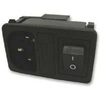 JR-101-1-FRSG-02 Stromeingangsstecker 250 vac 10 a – IEC-Serie – Schalttafelmontage - Multicomp von MULTICOMP