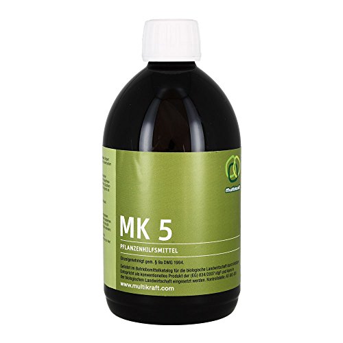 MK5 Pflanzenhilfsmittel (Effektive Mikroorganismen) 0,5 Liter Flasche - Stärkt Pflanzen gegen Pilz- und Parasitenbefall von Multikraft